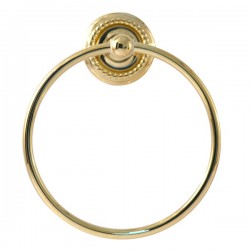 Полотенцедержатель кольцо Magliezza Kollana 80509-do (золото)