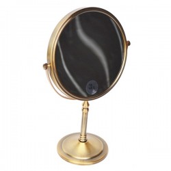 Зеркало косметическое настольное Magliezza Fiore 80106-br (бронза)